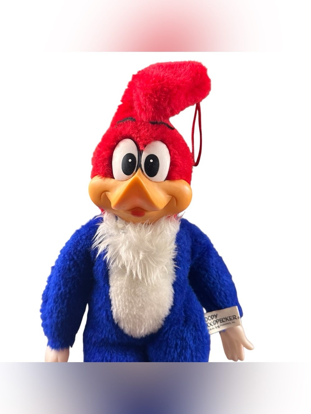 Woody Woodpecker Plush. Walter Lantz. California Stuffed Toys. Vintage 1982